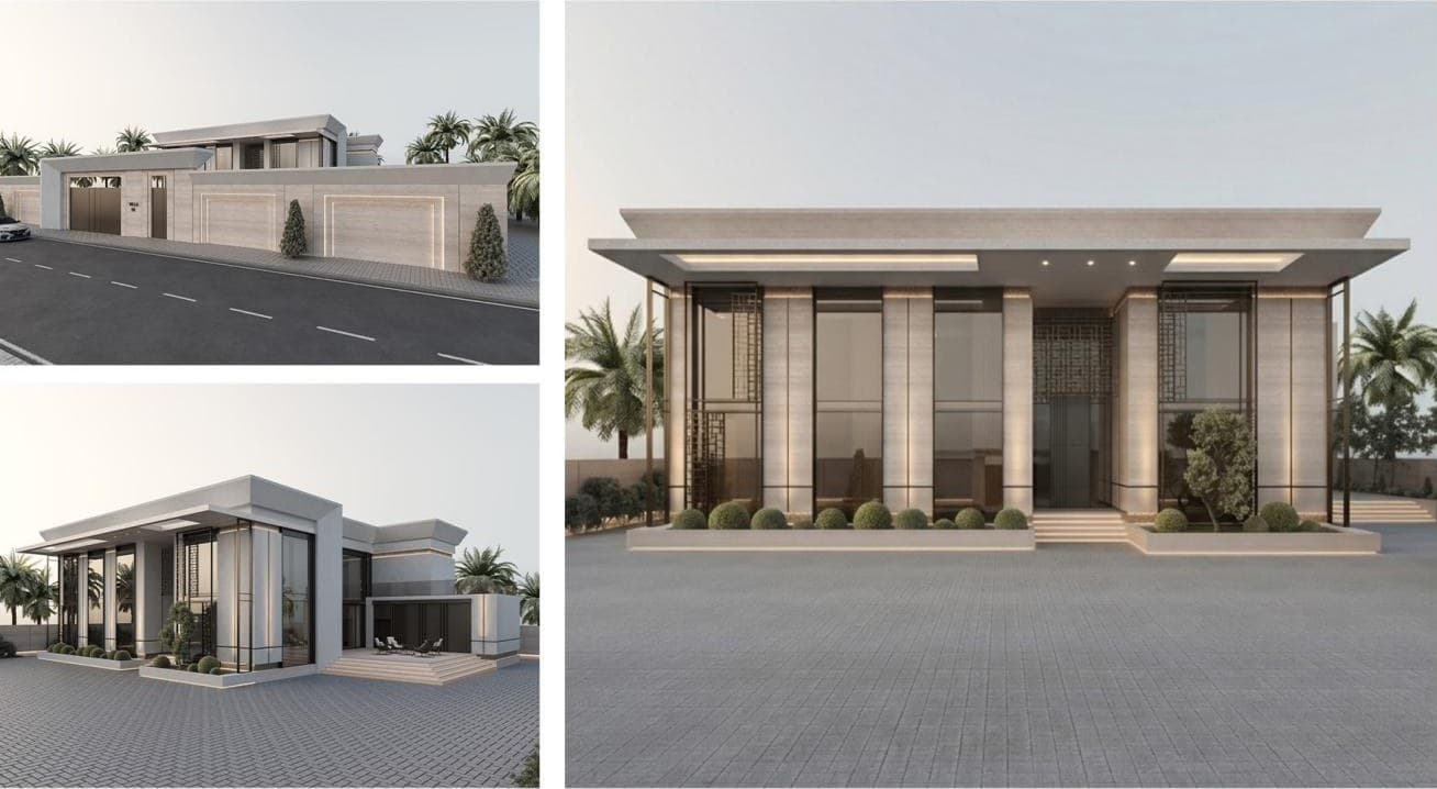 نموذج من تصميم الواجهات والمظهر الخارجي